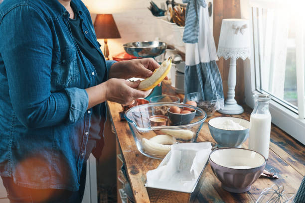 istock Preparing Banana Bread in Domestic Kitchen 1282707382