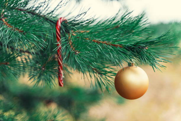istock festive decor on the Christmas tree 1282707567