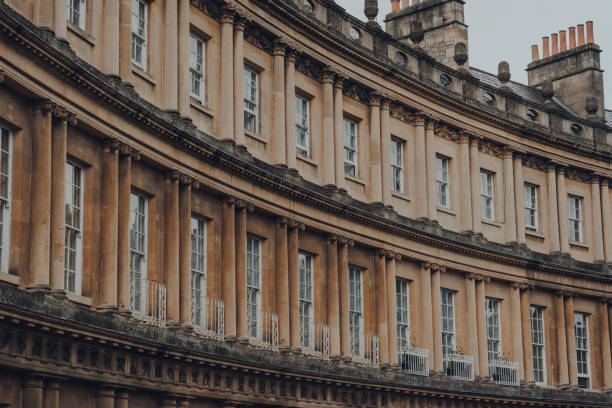 istock Buildings on The Circus in Bath, Somerset, UK. 1282711657