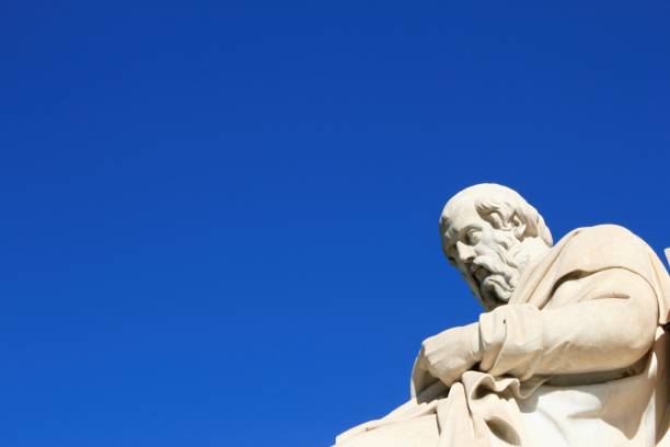 istock Statue of the ancient Greek philosopher Plato 1282712432