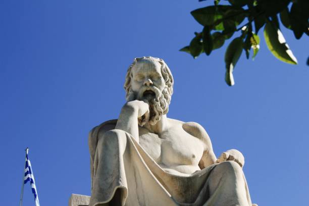 istock Statue of the ancient Greek philosopher Socrates in Athens, Greece 1282714007