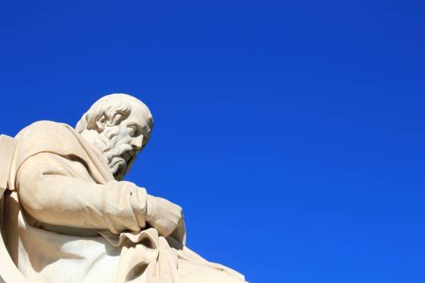 istock Statue of the ancient Greek philosopher Plato 1282714012