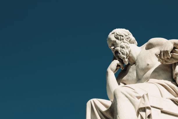 istock Statue of the ancient Greek philosopher Socrates in Athens, Greece 1282714063