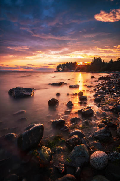 Jordon River Sunset Vancouver Island