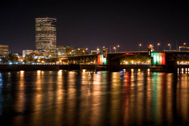 istock Downtown Portland At Night 1282736554