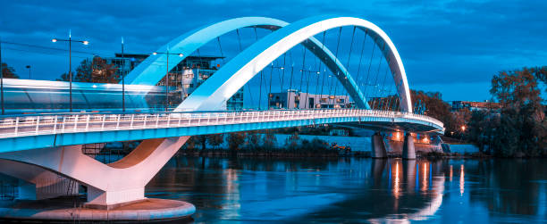 istock Panoramic view of famous bridge in Lyon 1282742450