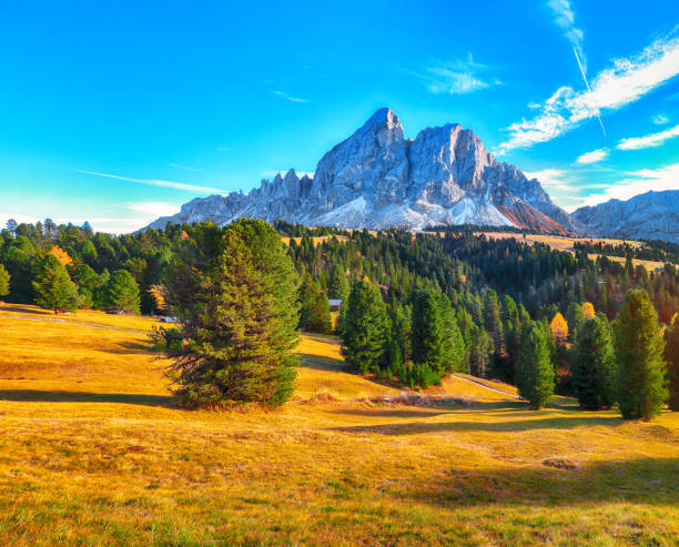 istock Santa Maddalena village in Dolomites 1282743719