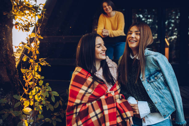 istock Female girlfriends in the nature 1282743871