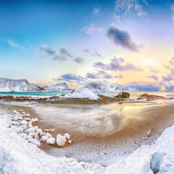 istock Fantastic landscapes of Lofotens 1282744822