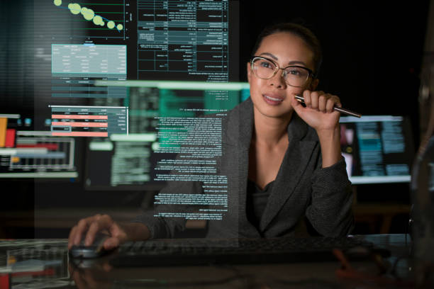 istock Asian woman research data design 1282745735
