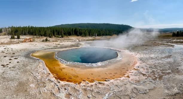 istock Crested Pool at Yellowstone's Upper Geyser Basin 1282747871