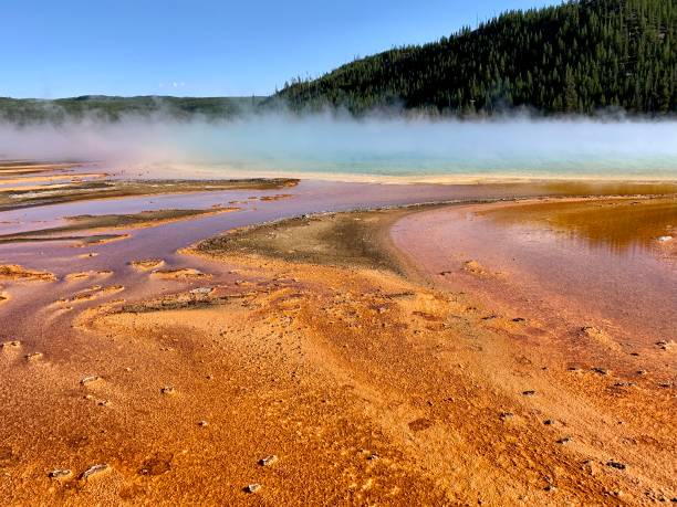 istock Grand Prismatic Spring at Yellowstone's Midway Geyser Basin 1282753498