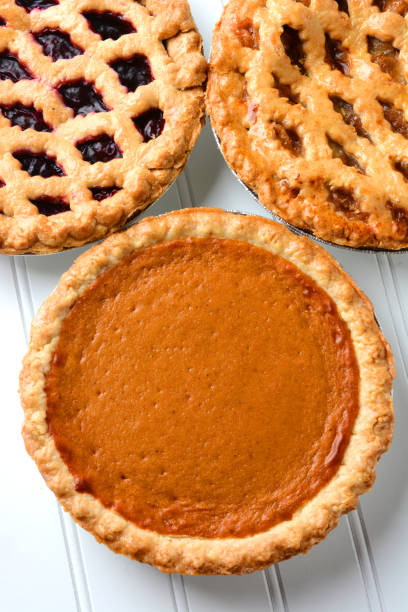 istock Fresh Baked Holiday Pies 1282758455