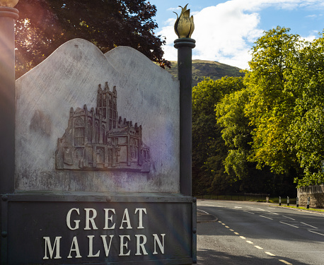 The Priory Church is on the nameplate of Great Malvern.