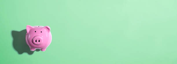 istock Pink piggy bank 1282761678