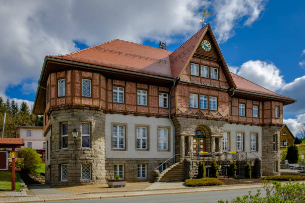 istock Historical town hall in Schierke 1282768498