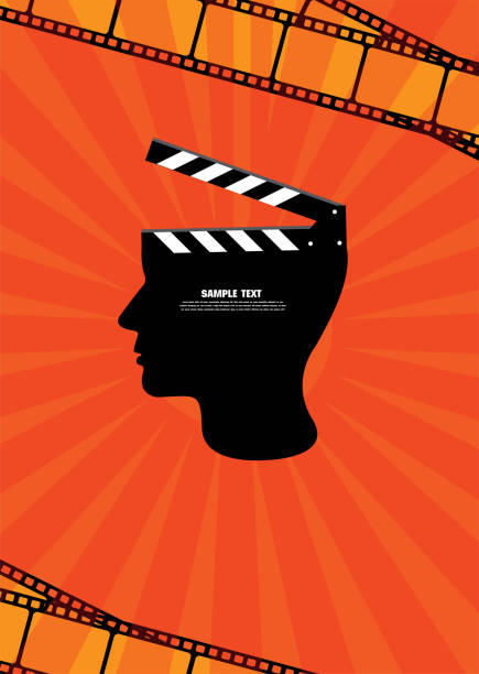 istock Movie and film modern retro vintage poster background. 1282770307