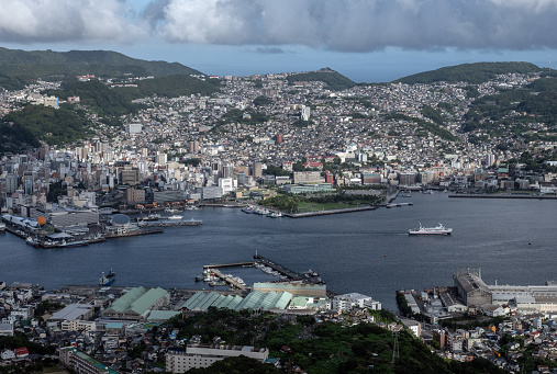 Nagasaki aerial view