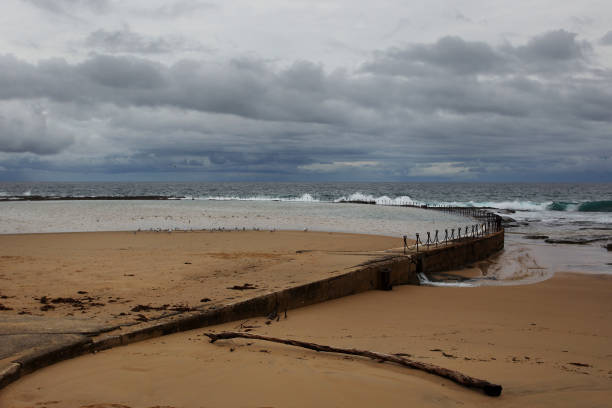istock The Newcastle Canoe Pool is seen empty in Newcastle, Australia. 1282776876