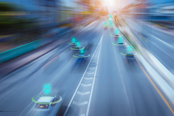 istock wireless systems 5g and internet of things, technology 4.0 sensing system  network of vehicle to used internet signal in car when drive ever way 1282778826