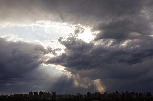 Cloudscape over Beijing