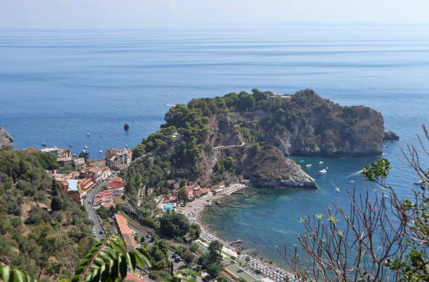 istock Taormina - Punta Sant'Andrea from Belvedere Pirandello 1282790130