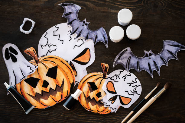 istock Drawings of Halloween characters 1282796881