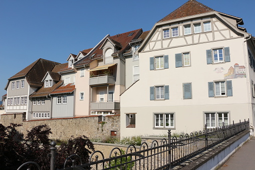 July 24, 2019, Radolfzell am Bodensee: Summer day with lots of sunshine in Radolfzell on Lake Constance