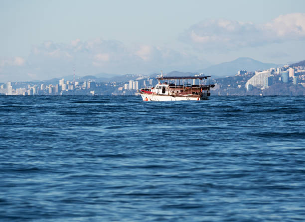 istock Passenger ship or steam boat 1282804171