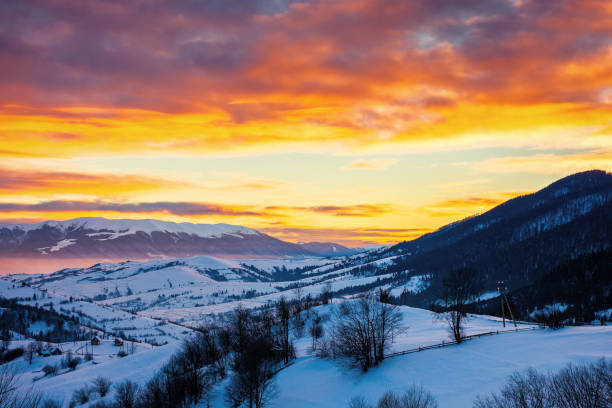 istock winter mountain landscape at sunrise 1282804666