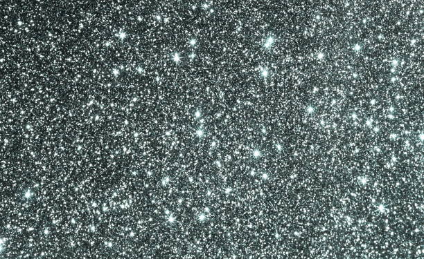istock Christmas silver sparkle background . Glitter texture .  Festive, Xmas, holiday, party  abstract backdrop with copy space. 1282821940