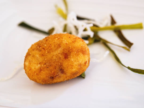 istock Typical aperitif croquette of Spanish gastronomy 1282822844