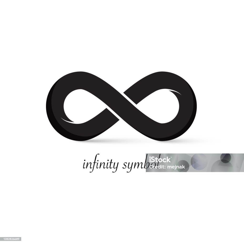 Black Simplistic Infinity Sign Vector Simple Infinity Symbol Stock Illustration - Download Image Now ...