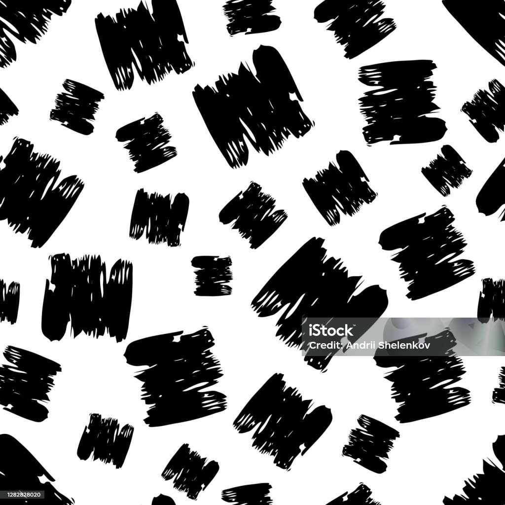 Scrible Patterns Scribblepattern40 Stock Illustration - Download Image Now - Seamless ...