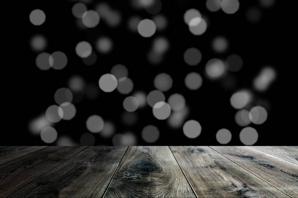 istock 3D rendering,wooden top table on isolated white blackgroud 1282829040