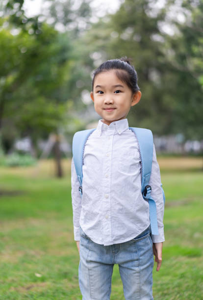 istock Little Girl Good Posture 1282833462
