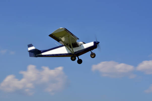 istock Sports airplane in flight 1282838477