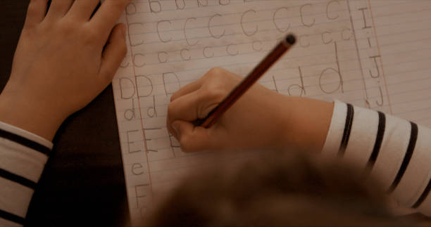 istock Practising literacy with letters and words 1282850213