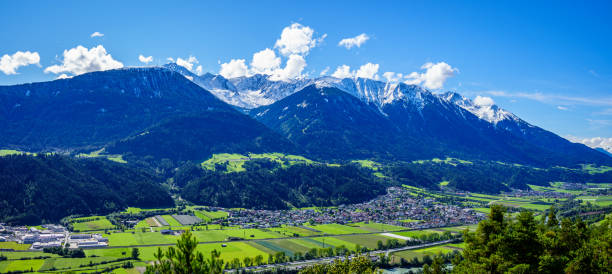istock mountains at the Inntal valley in Austria 1282851336