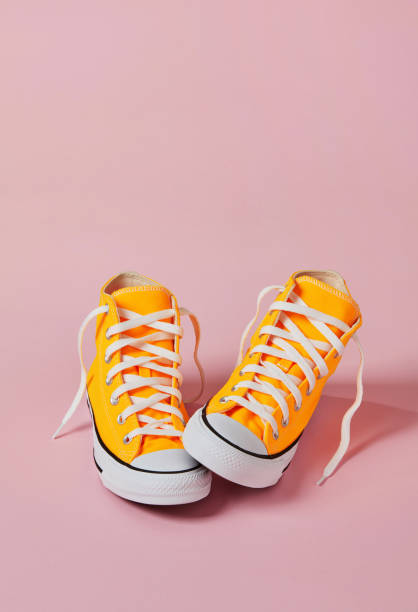 istock Old style sport sneakers 1282859361