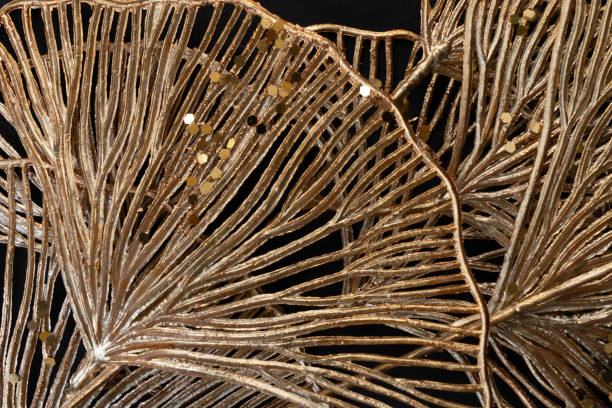 istock Golden tropial leaves 1282866473