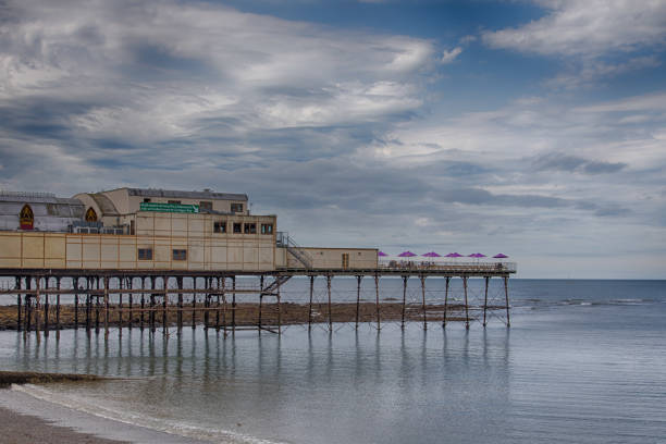 istock Aberystwyth Pier extending out to sea 1282868499