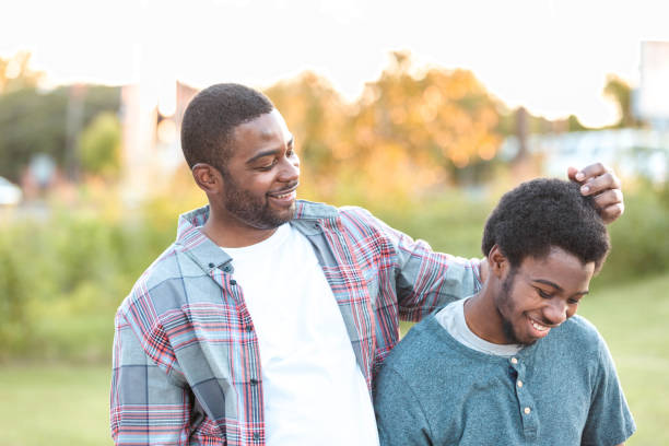 istock Father and son spend quality time together 1282871712