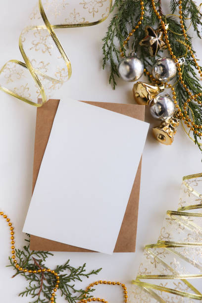 istock christmas background with christmas tree branches and decorations 1282873418