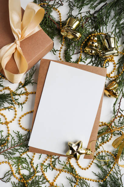 istock christmas background with christmas tree branches and decorations 1282873431