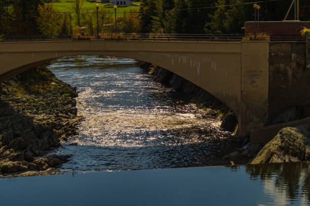 istock downstream from the dam on Missisquoi River 1282880851