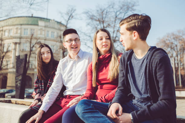istock Friends hanging out 1282880859