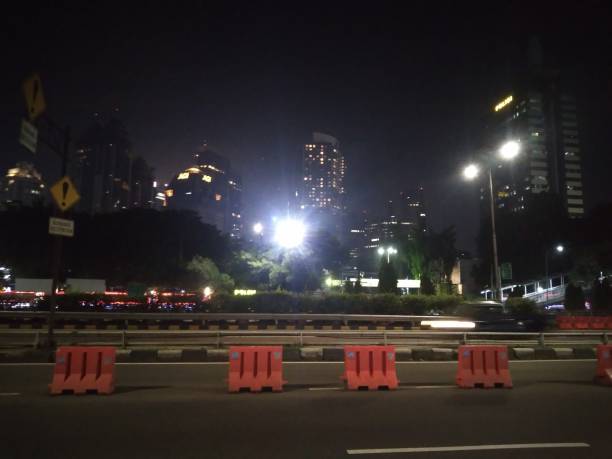 istock a city skyscrapers in the night 1 1282887830