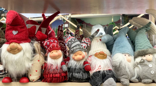 istock Elves in the shop window. 1282888842
