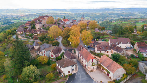 istock loubressac medieval town views from above 1282889140